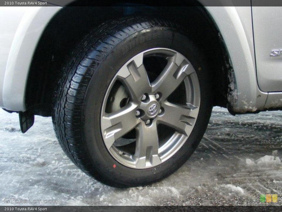 2010 Toyota RAV4 Sport Wheel and Tire Photo #41326442