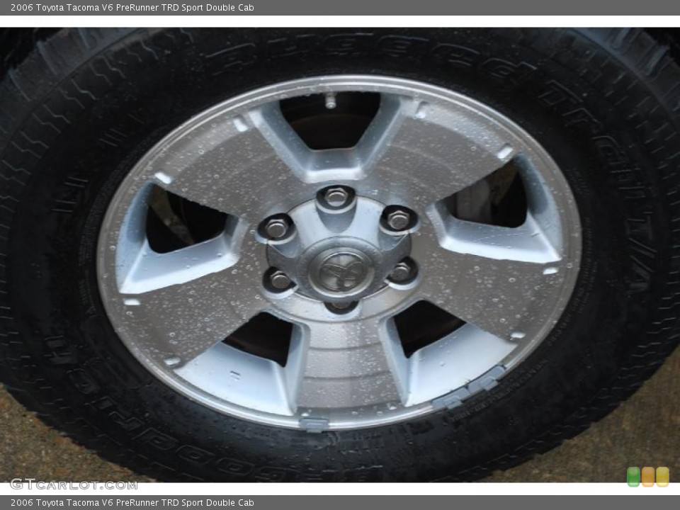 2006 Toyota Tacoma V6 PreRunner TRD Sport Double Cab Wheel and Tire Photo #41326582