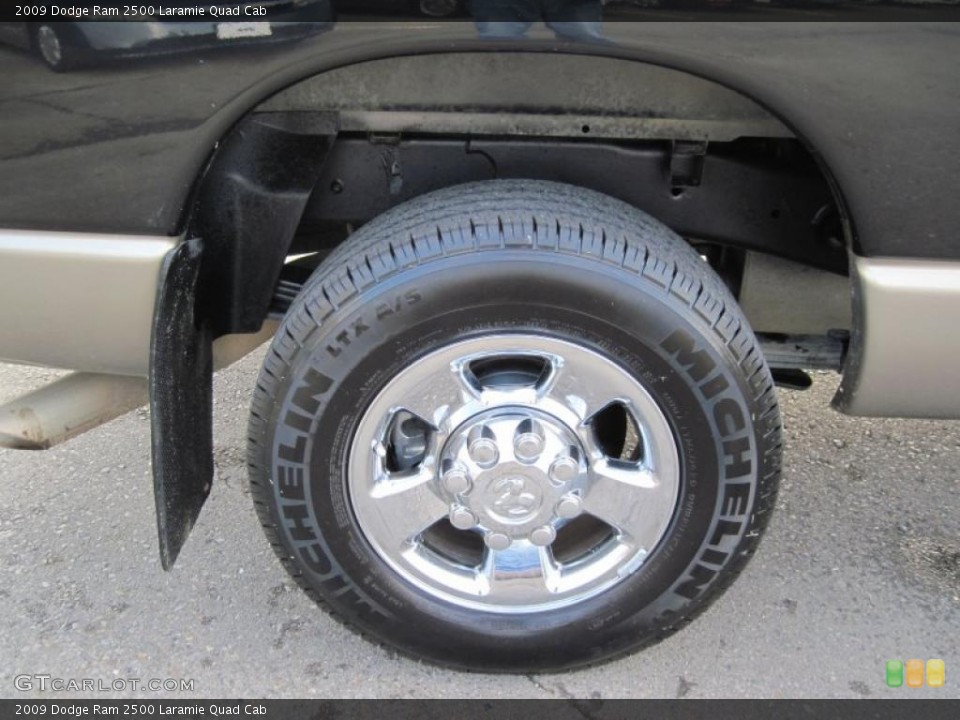 2009 Dodge Ram 2500 Laramie Quad Cab Wheel and Tire Photo #41328831