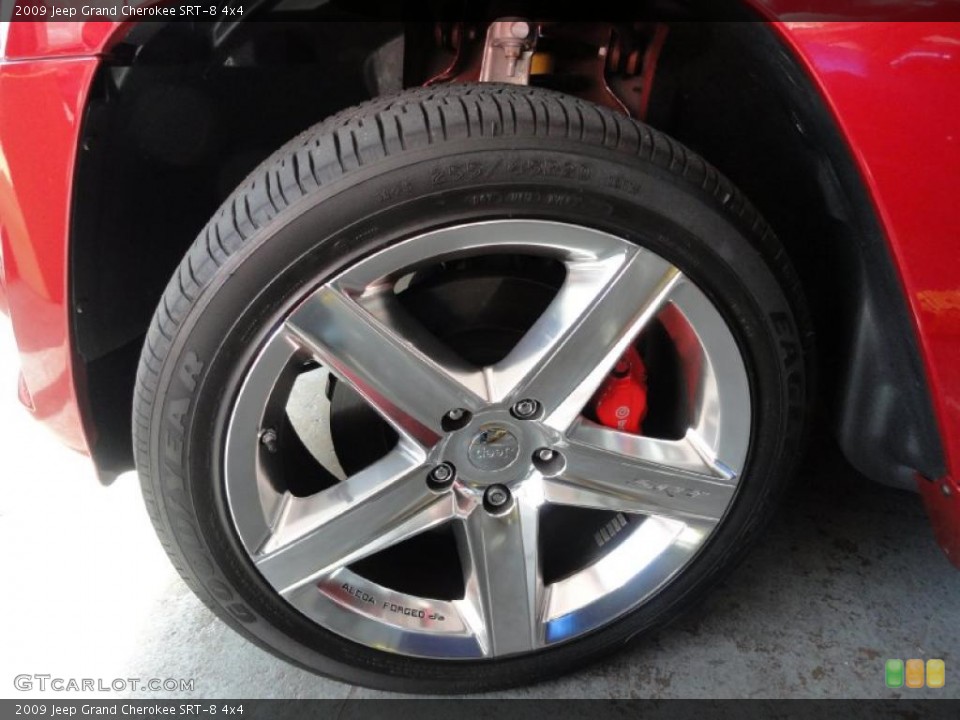 2009 Jeep Grand Cherokee SRT-8 4x4 Wheel and Tire Photo #41331483