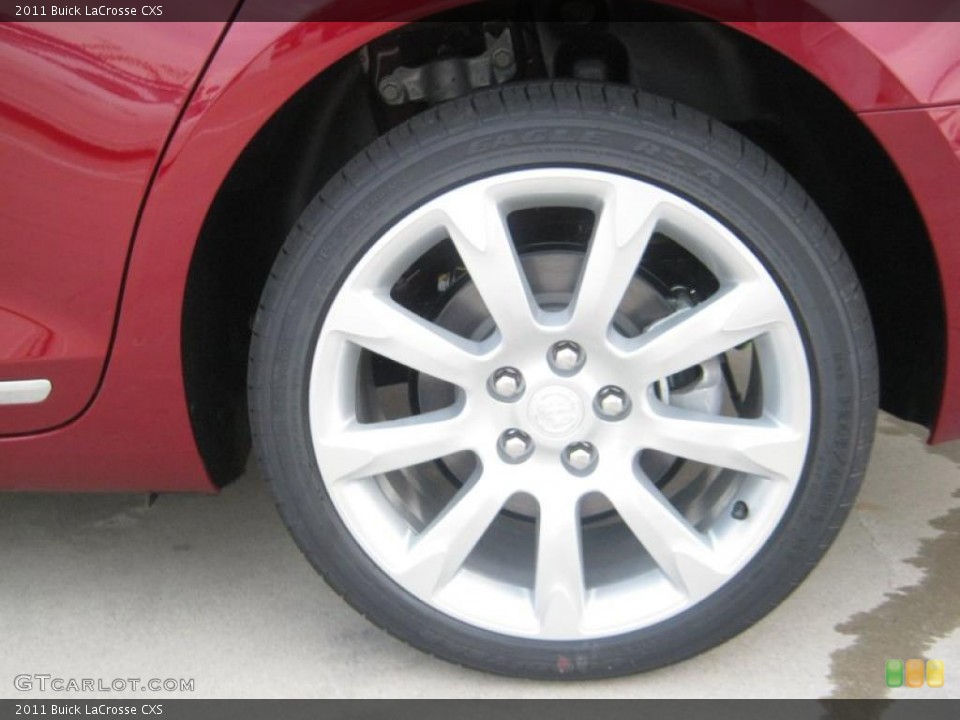 2011 Buick LaCrosse CXS Wheel and Tire Photo #41342383