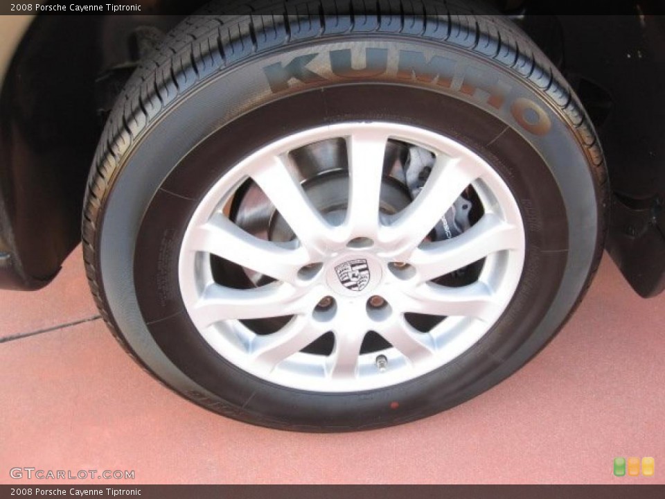 2008 Porsche Cayenne Tiptronic Wheel and Tire Photo #41345155