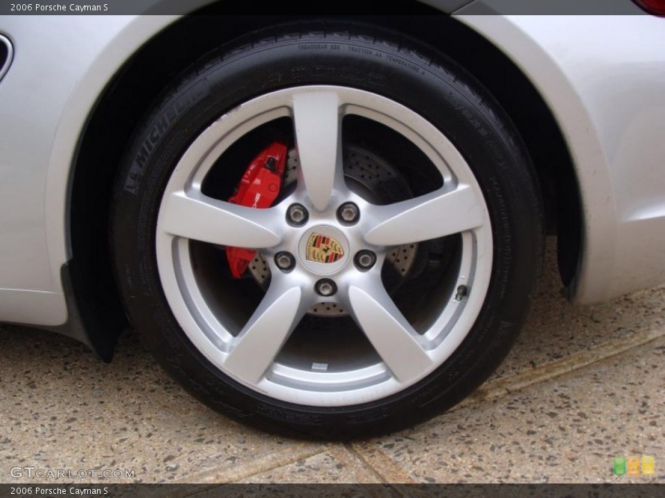 2006 Porsche Cayman S Wheel and Tire Photo #41350587