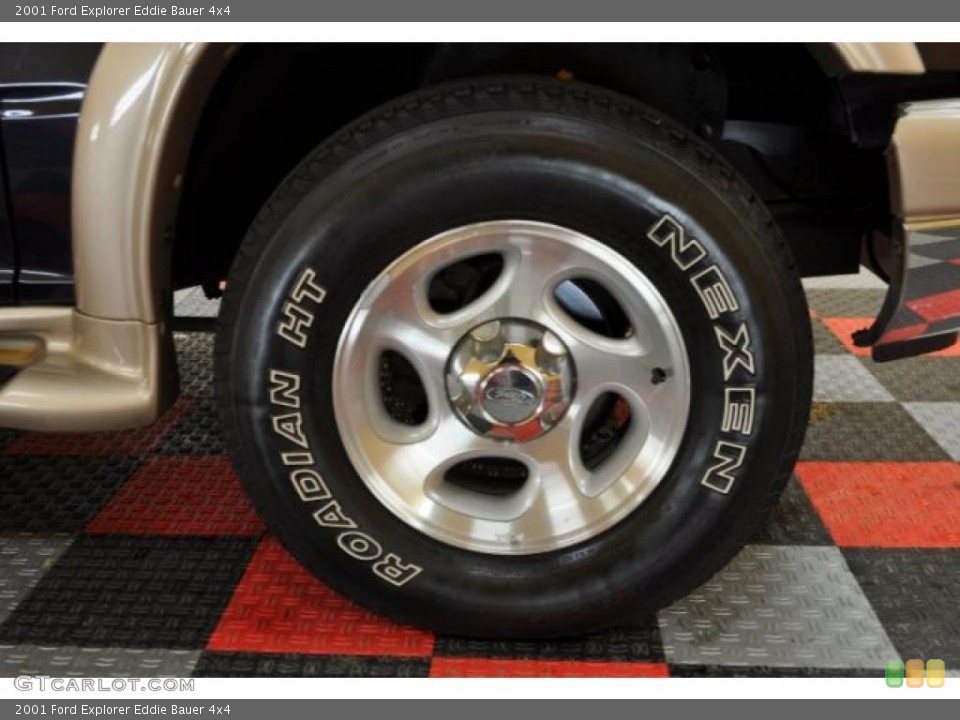 2001 Ford Explorer Eddie Bauer 4x4 Wheel and Tire Photo #41353407