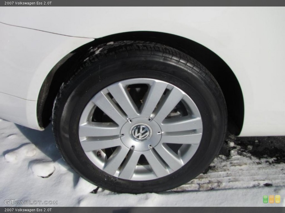 2007 Volkswagen Eos 2.0T Wheel and Tire Photo #41355699
