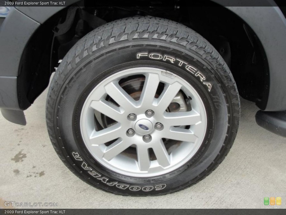 2009 Ford Explorer Sport Trac XLT Wheel and Tire Photo #41358367