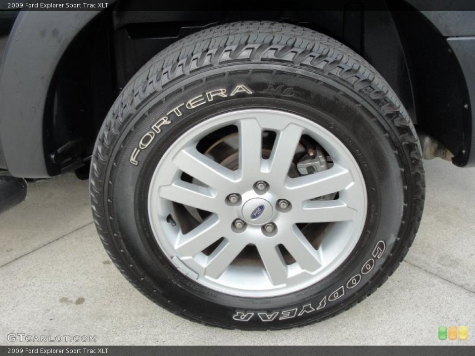 2009 Ford Explorer Sport Trac XLT Wheel and Tire Photo #41358387