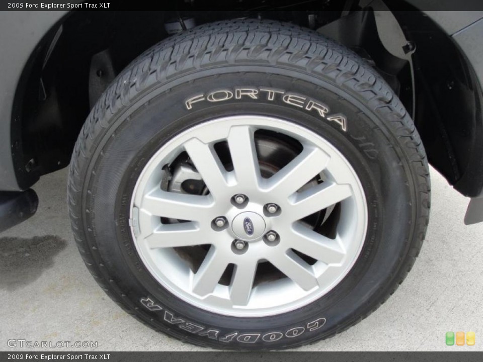 2009 Ford Explorer Sport Trac XLT Wheel and Tire Photo #41358423