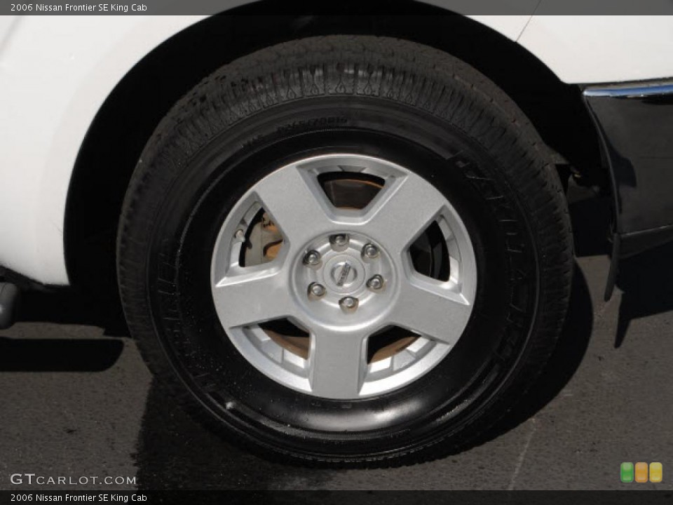 2006 Nissan frontier wheels and tires