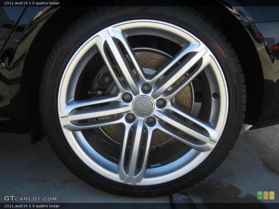 2011 Audi S4 3.0 quattro Sedan Wheel and Tire Photo #41368239