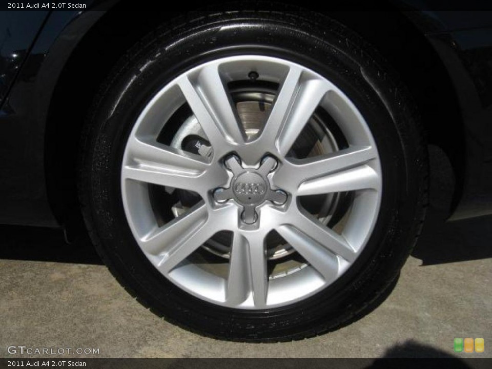 2011 Audi A4 2.0T Sedan Wheel and Tire Photo #41368935