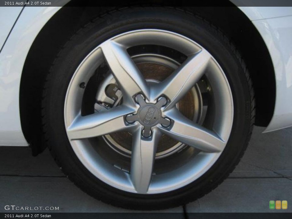 2011 Audi A4 2.0T Sedan Wheel and Tire Photo #41369191