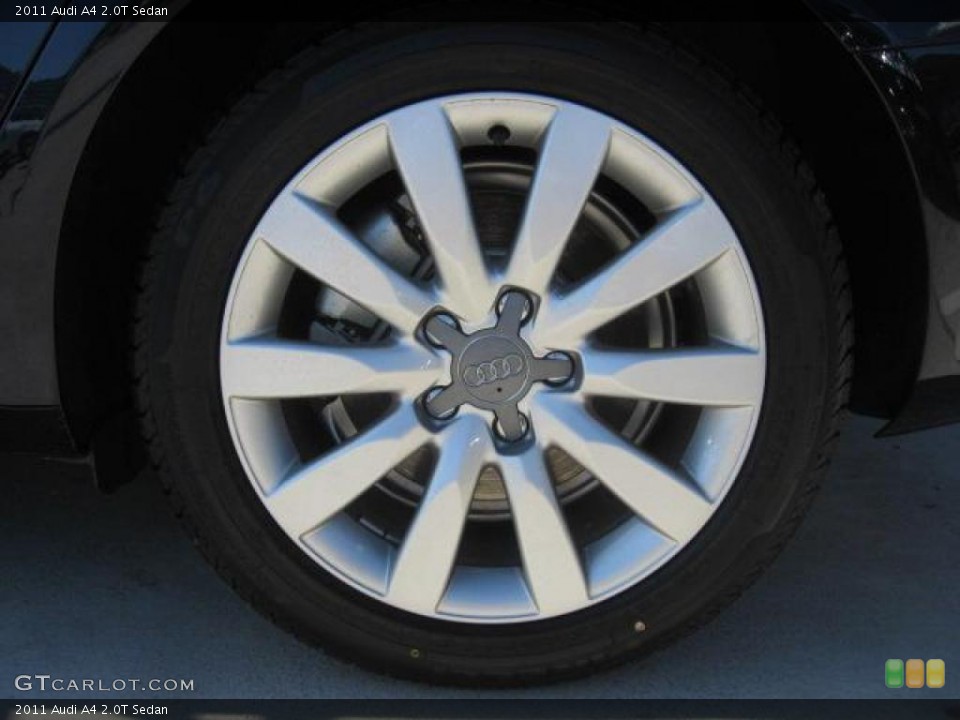 2011 Audi A4 2.0T Sedan Wheel and Tire Photo #41369319