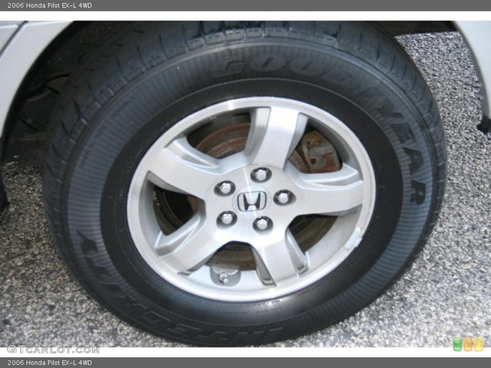 2006 Honda Pilot EX-L 4WD Wheel and Tire Photo #41369775
