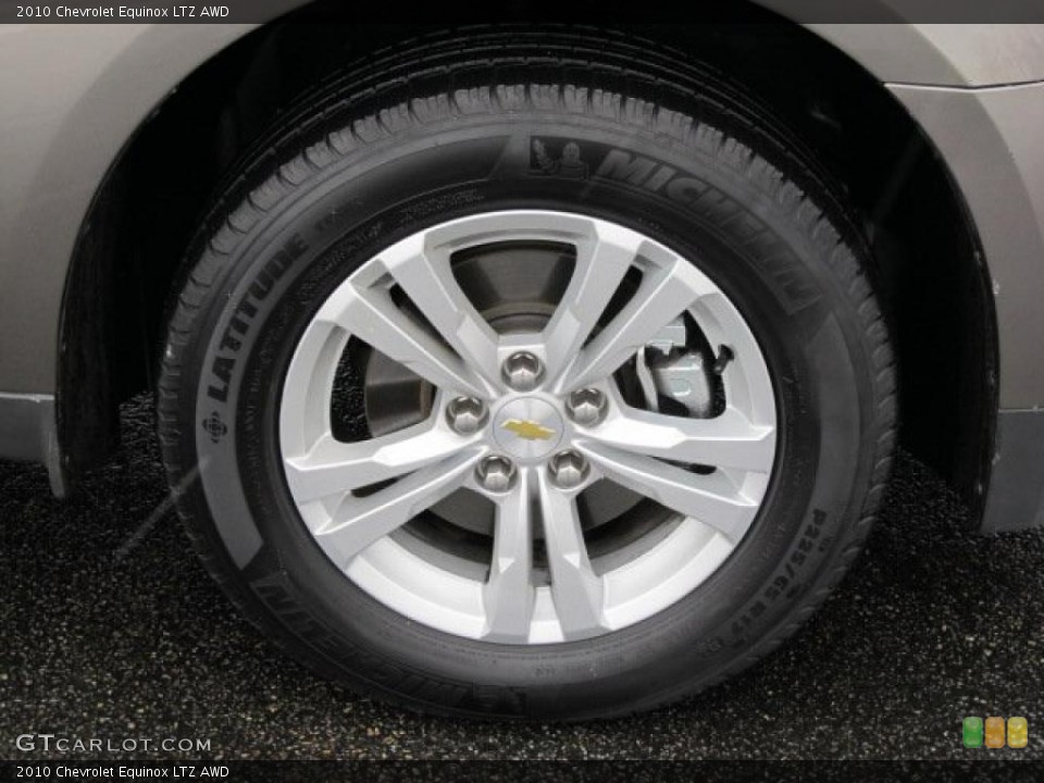 2010 Chevrolet Equinox LTZ AWD Wheel and Tire Photo #41370599