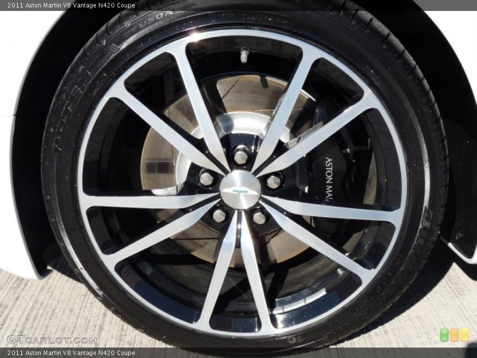2011 Aston Martin V8 Vantage N420 Coupe Wheel and Tire Photo #41370964