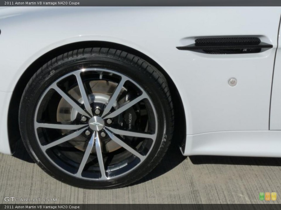 2011 Aston Martin V8 Vantage N420 Coupe Wheel and Tire Photo #41370992