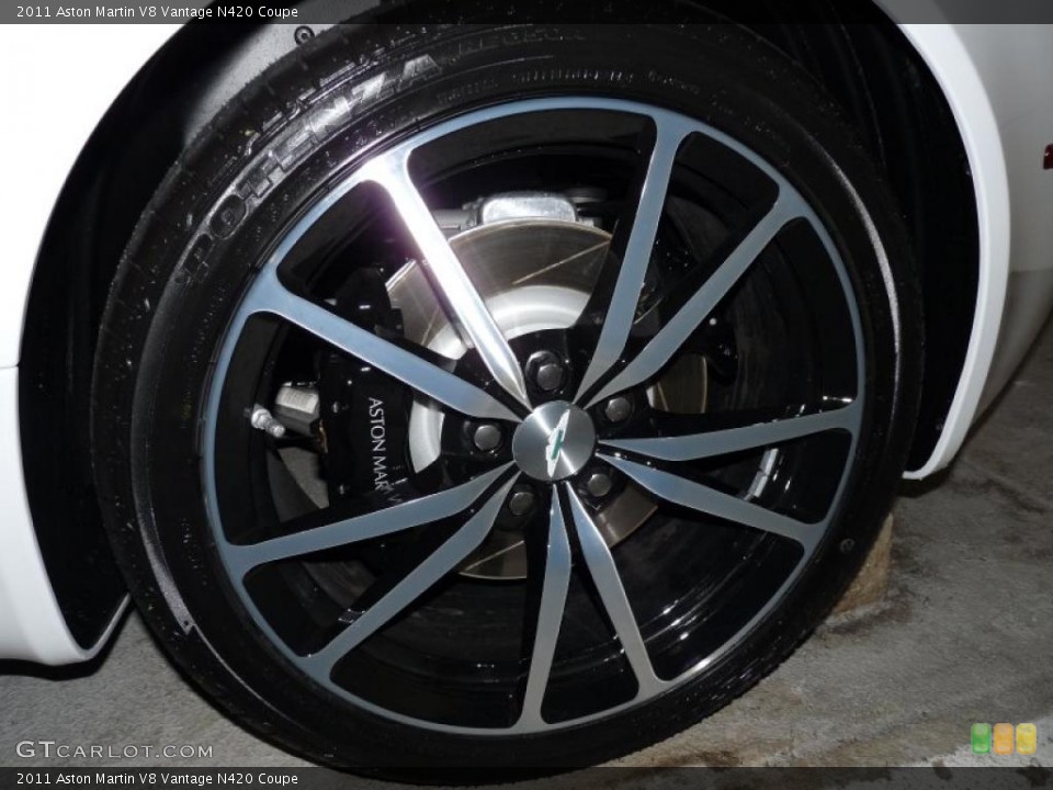 2011 Aston Martin V8 Vantage N420 Coupe Wheel and Tire Photo #41371160