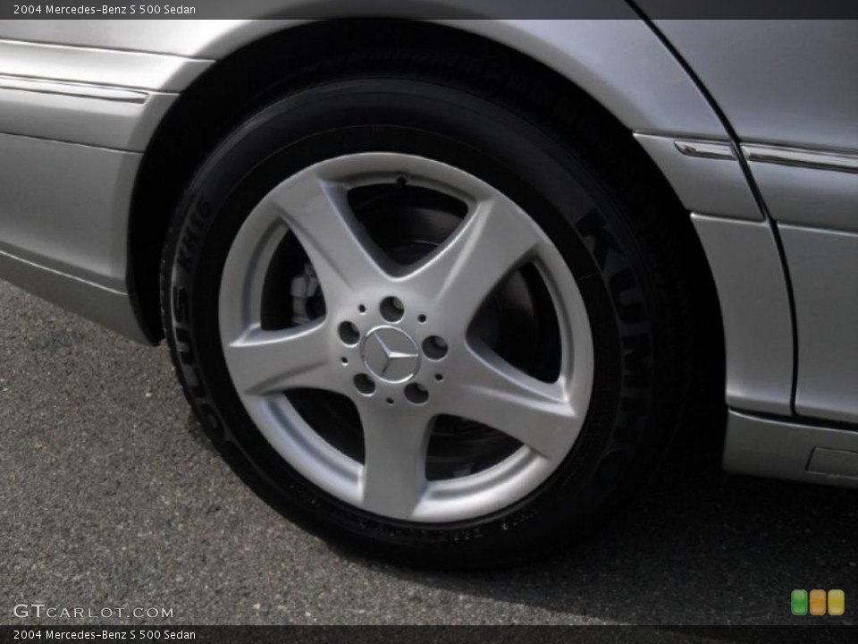 2004 Mercedes-Benz S 500 Sedan Wheel and Tire Photo #41380852
