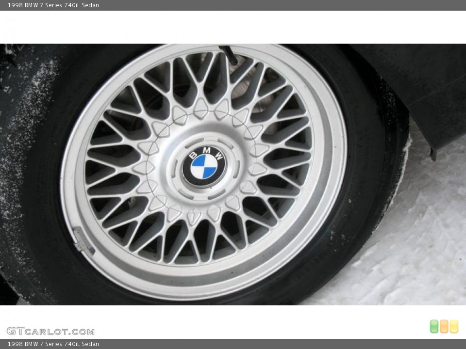1998 BMW 7 Series 740iL Sedan Wheel and Tire Photo #41382352