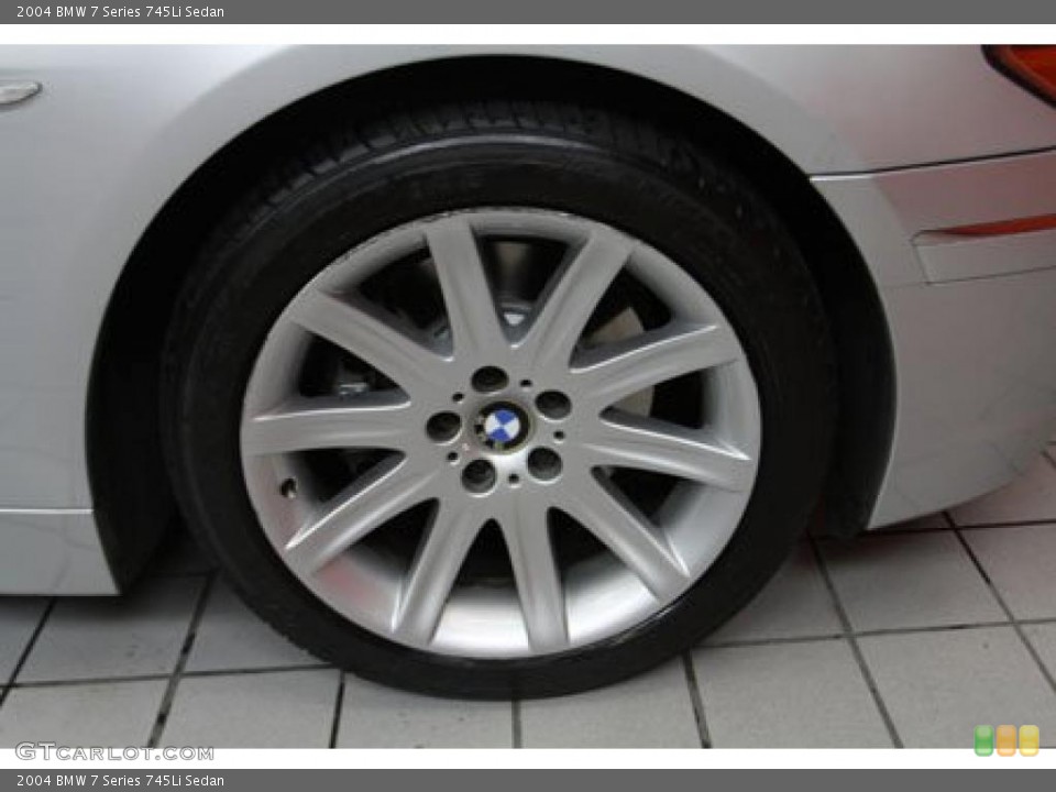 2004 BMW 7 Series 745Li Sedan Wheel and Tire Photo #41389800