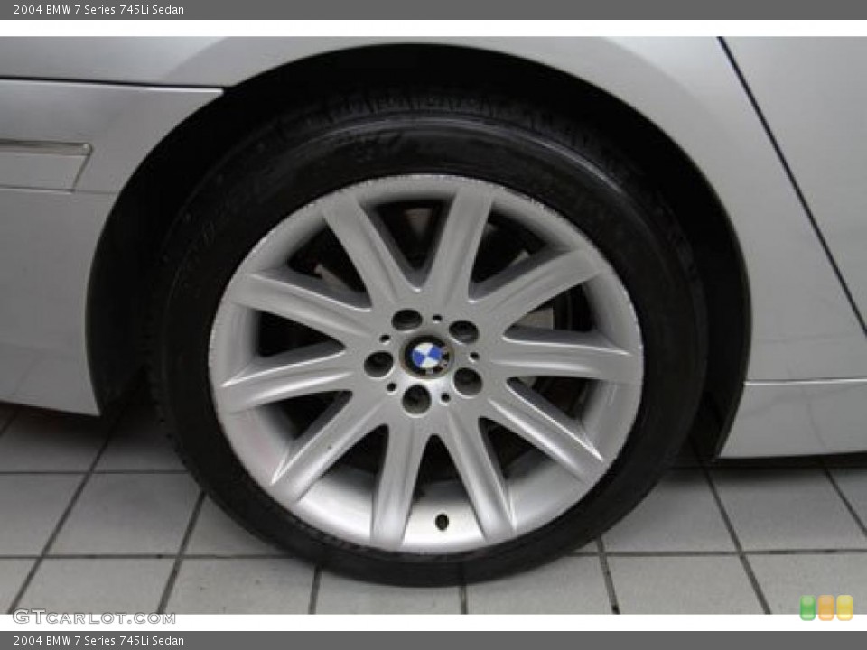 2004 BMW 7 Series 745Li Sedan Wheel and Tire Photo #41389812