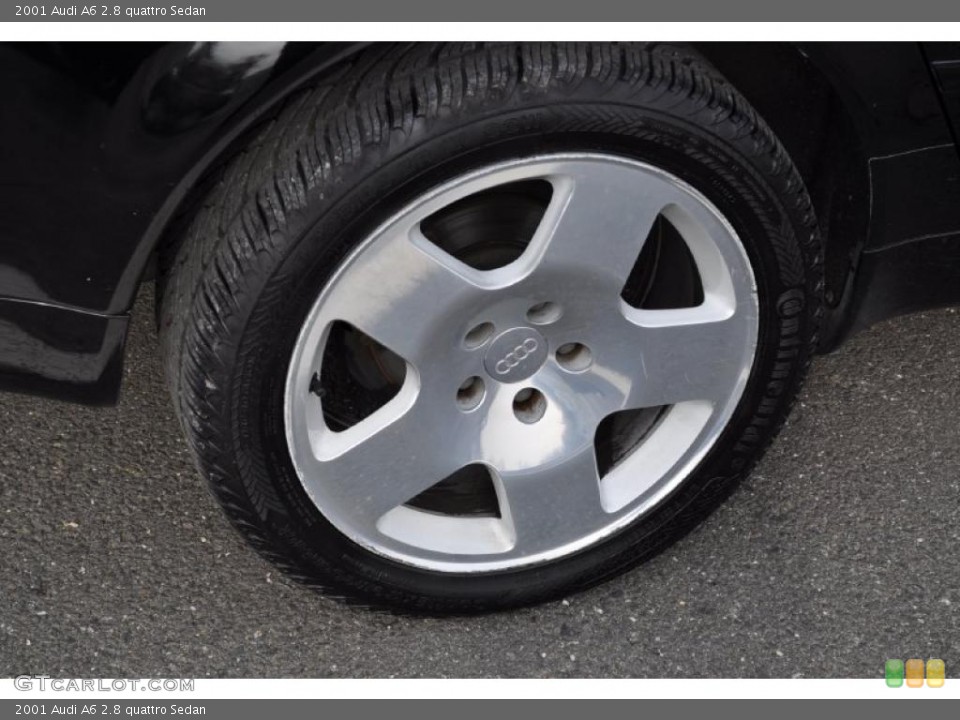 2001 Audi A6 2.8 quattro Sedan Wheel and Tire Photo #41391516