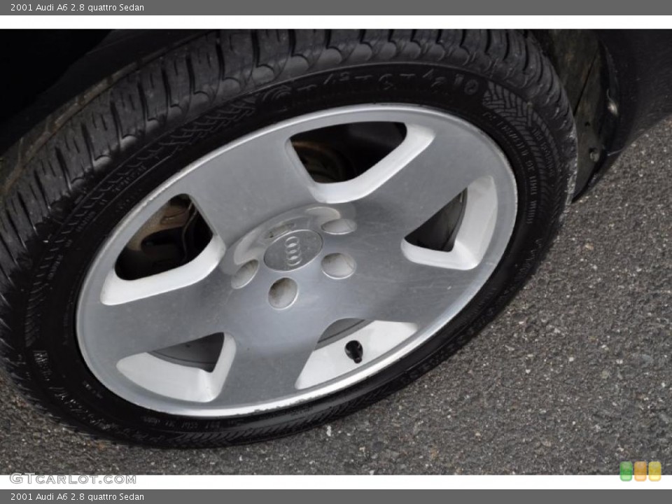 2001 Audi A6 2.8 quattro Sedan Wheel and Tire Photo #41391584