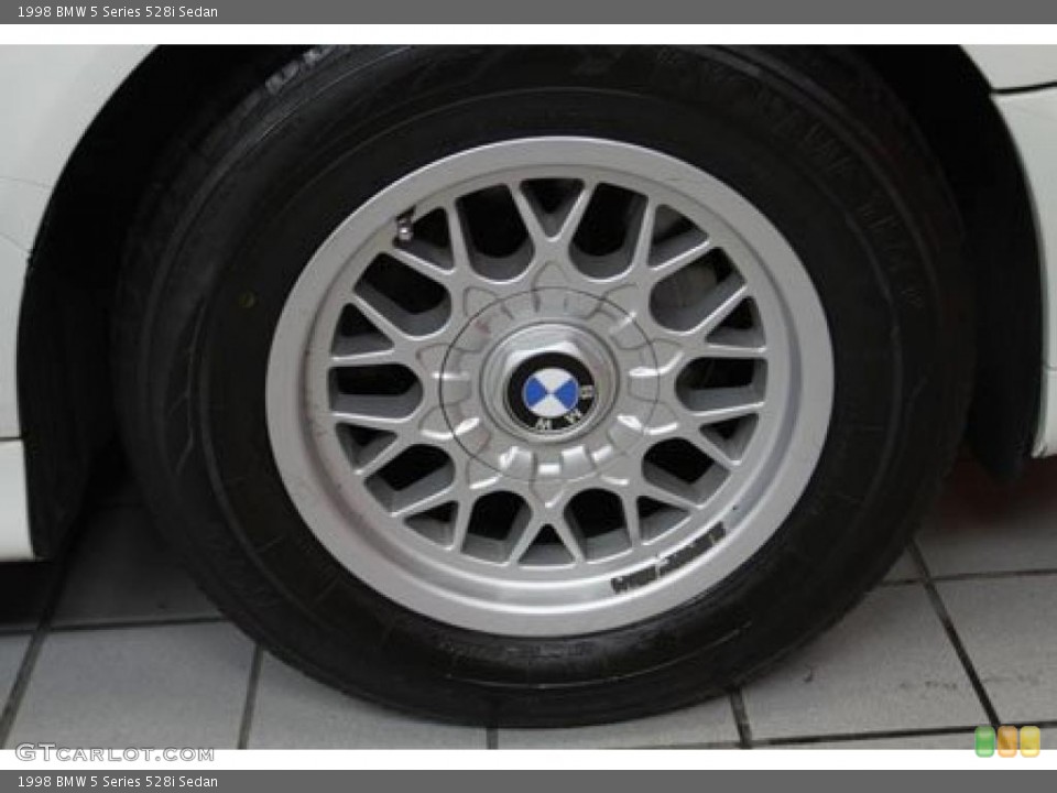 1998 BMW 5 Series 528i Sedan Wheel and Tire Photo #41391616