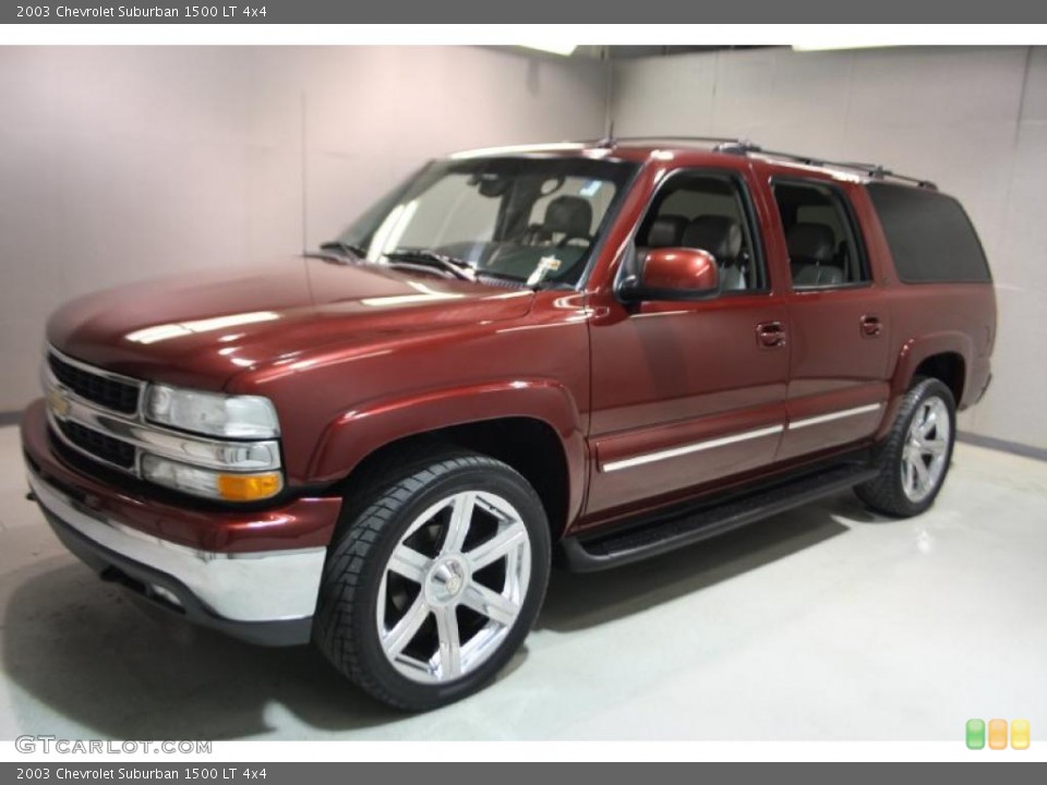 2003 Chevrolet Suburban Custom Wheel and Tire Photo #41393348