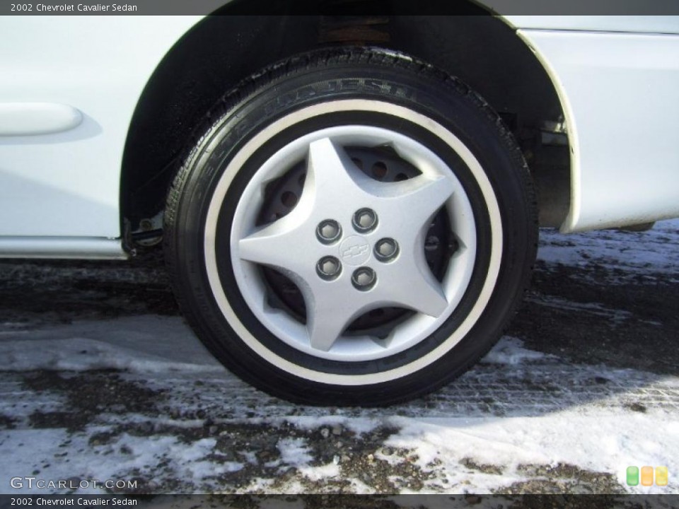2002 Chevrolet Cavalier Sedan Wheel and Tire Photo #41398952
