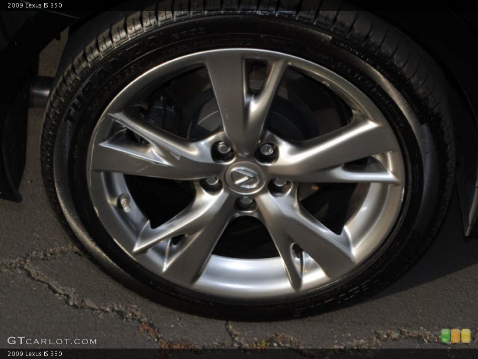 2009 Lexus IS 350 Wheel and Tire Photo #41399692