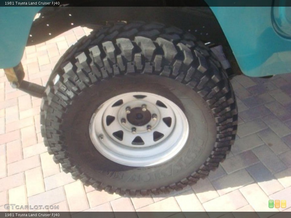 1981 Toyota Land Cruiser Custom Wheel and Tire Photo #41403432