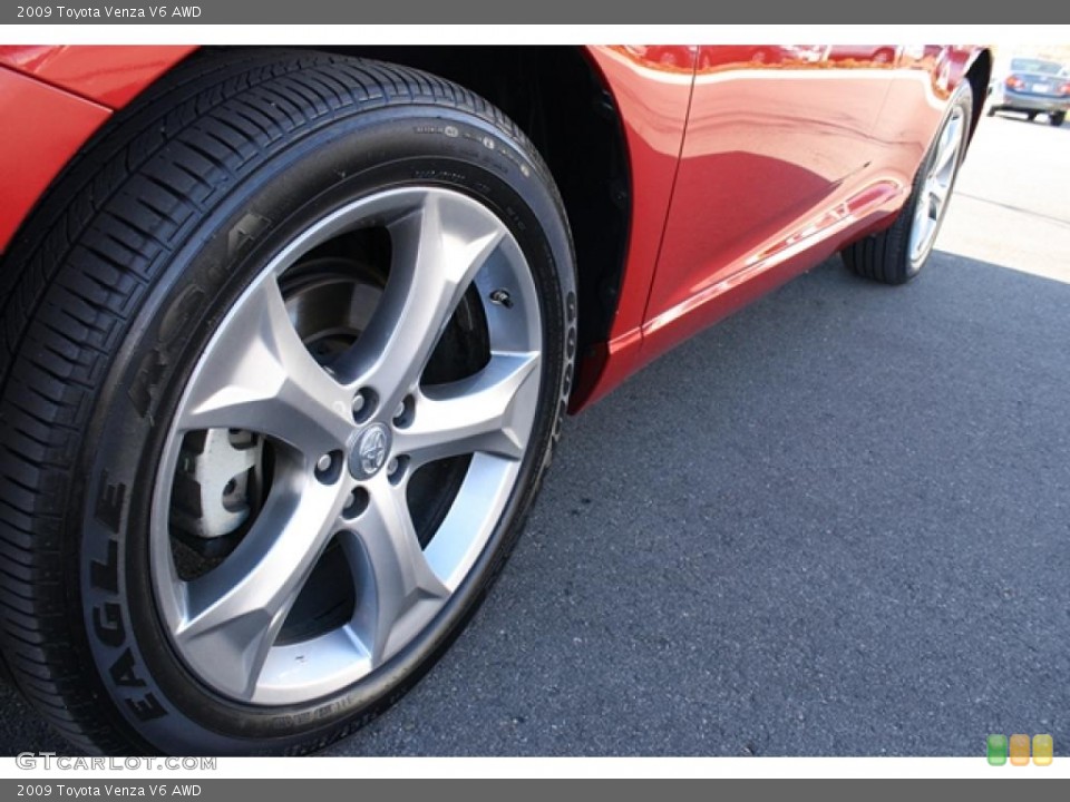 2009 Toyota Venza V6 AWD Wheel and Tire Photo #41405659