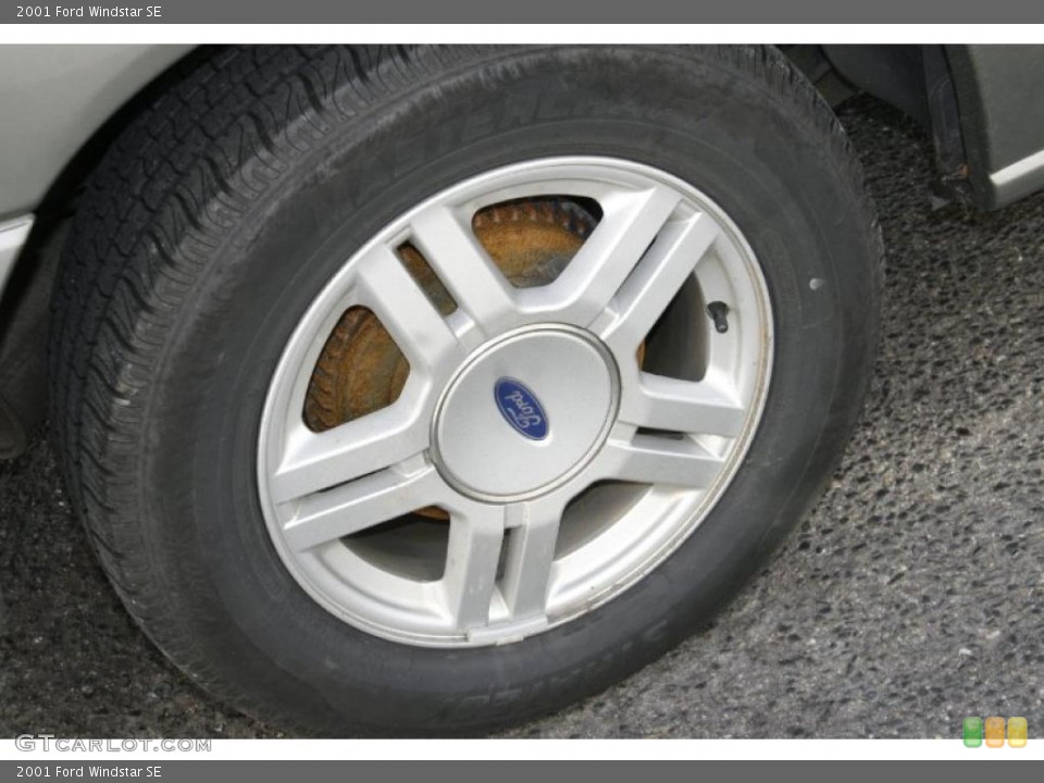 2001 Ford Windstar SE Wheel and Tire Photo #41421935