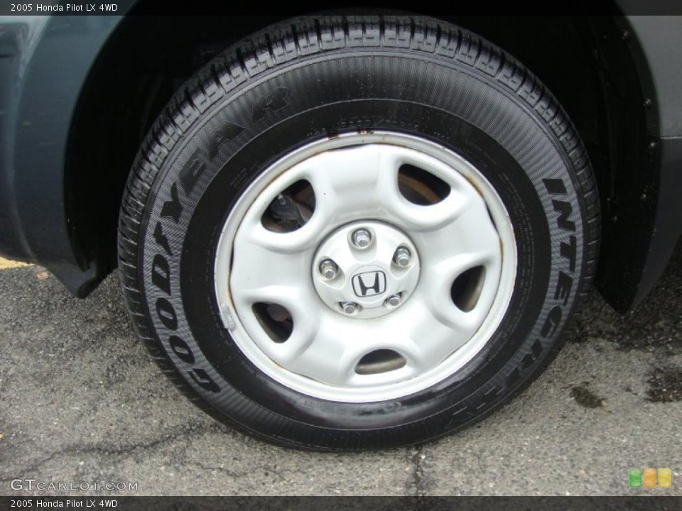2005 Honda Pilot LX 4WD Wheel and Tire Photo #41425271