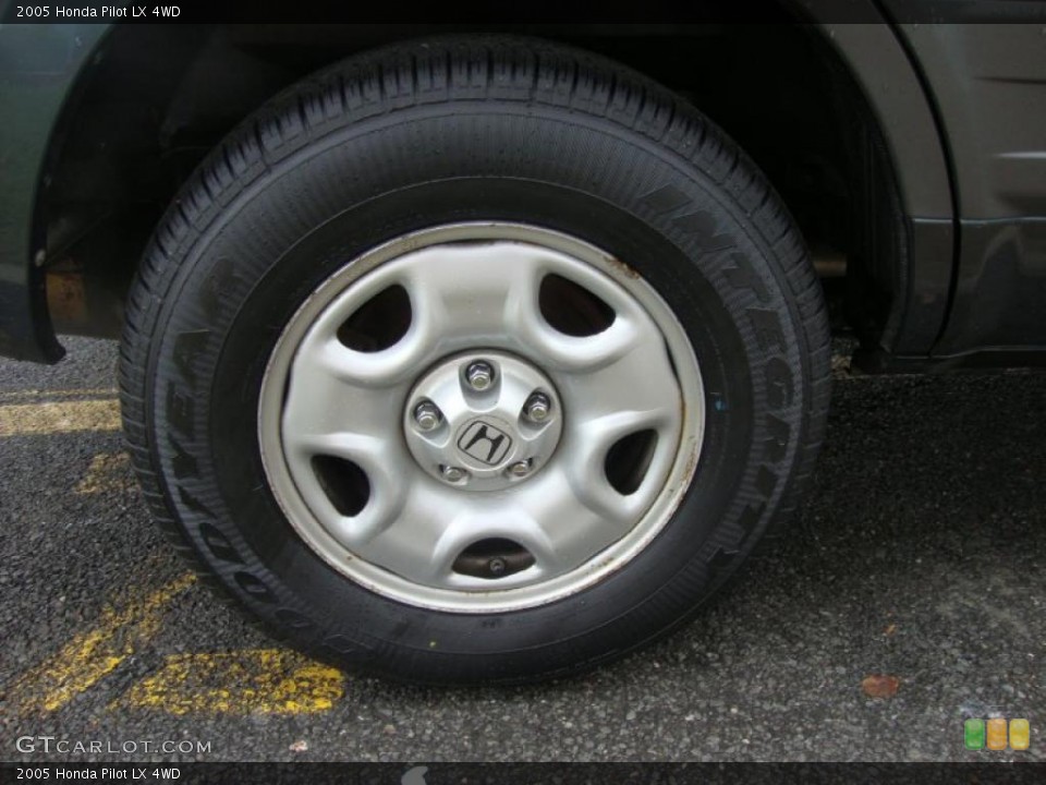 2005 Honda Pilot LX 4WD Wheel and Tire Photo #41425291