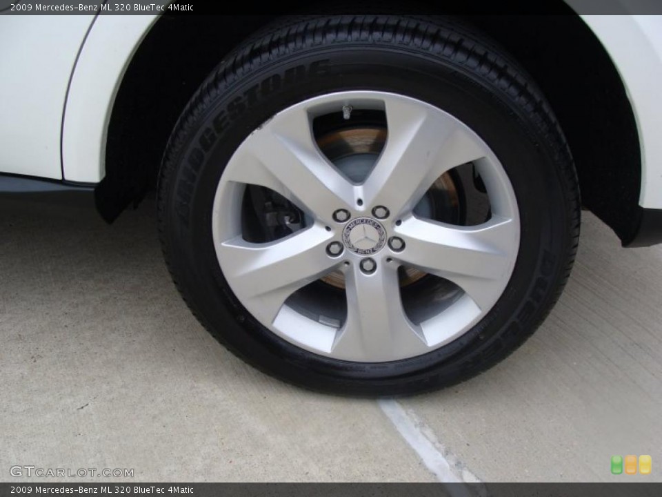 2009 Mercedes-Benz ML 320 BlueTec 4Matic Wheel and Tire Photo #41426939