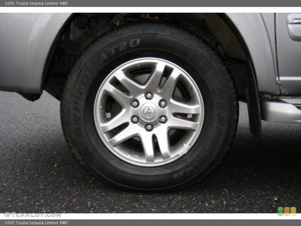 2005 Toyota Sequoia Limited 4WD Wheel and Tire Photo #41427443