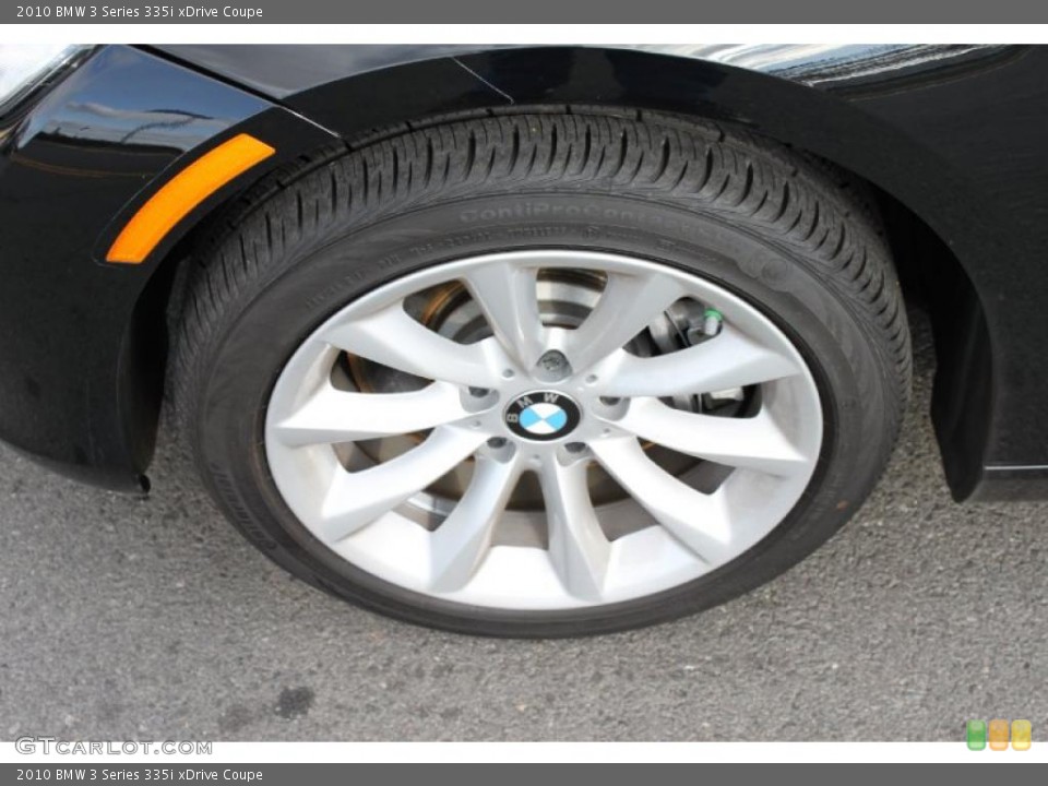 2010 BMW 3 Series 335i xDrive Coupe Wheel and Tire Photo #41428339