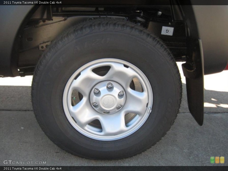 2011 Toyota Tacoma V6 Double Cab 4x4 Wheel and Tire Photo #41428763