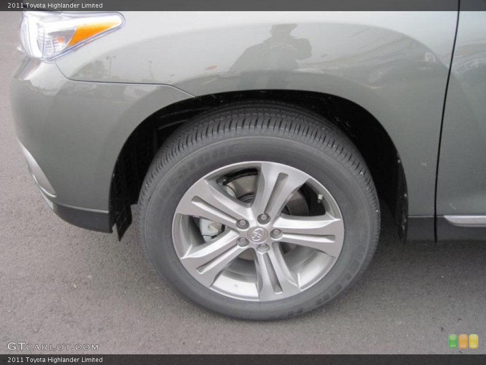 2011 Toyota Highlander Limited Wheel and Tire Photo #41430663