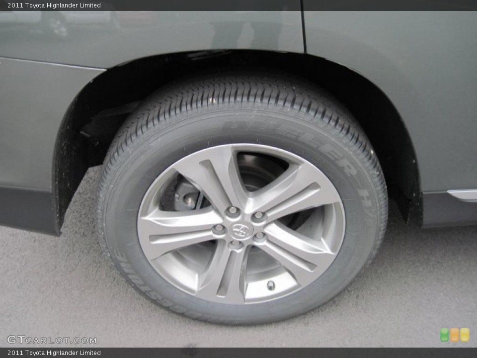 2011 Toyota Highlander Limited Wheel and Tire Photo #41430691