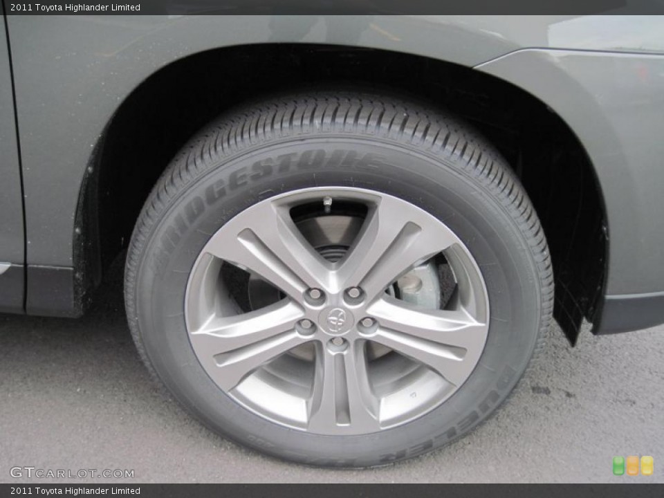 2011 Toyota Highlander Limited Wheel and Tire Photo #41430711