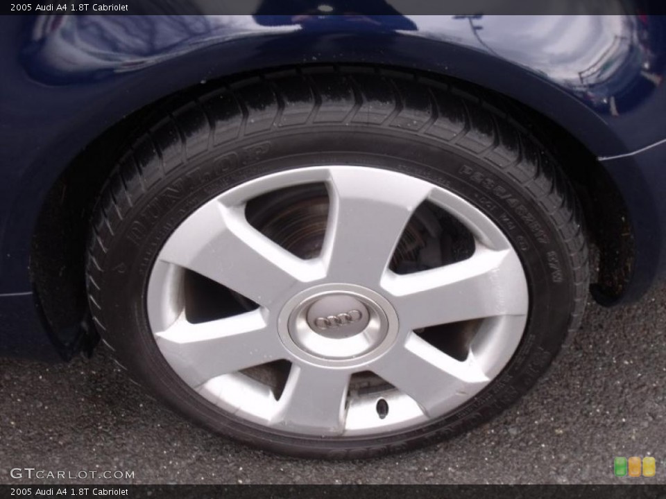 2005 Audi A4 1.8T Cabriolet Wheel and Tire Photo #41433015