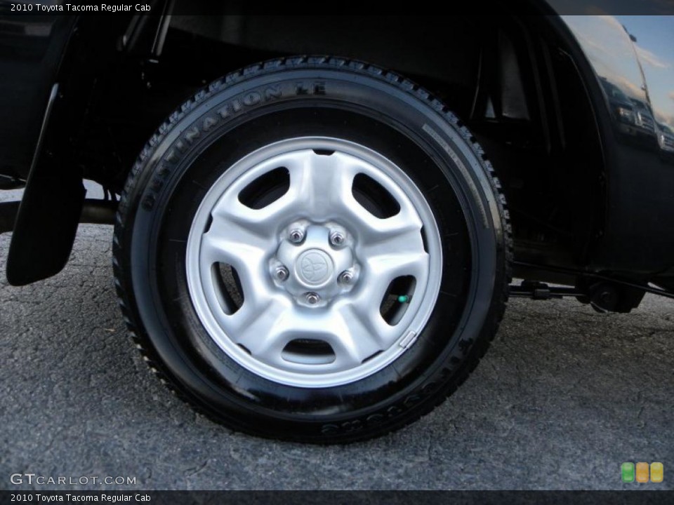 2010 Toyota Tacoma Regular Cab Wheel and Tire Photo #41436487