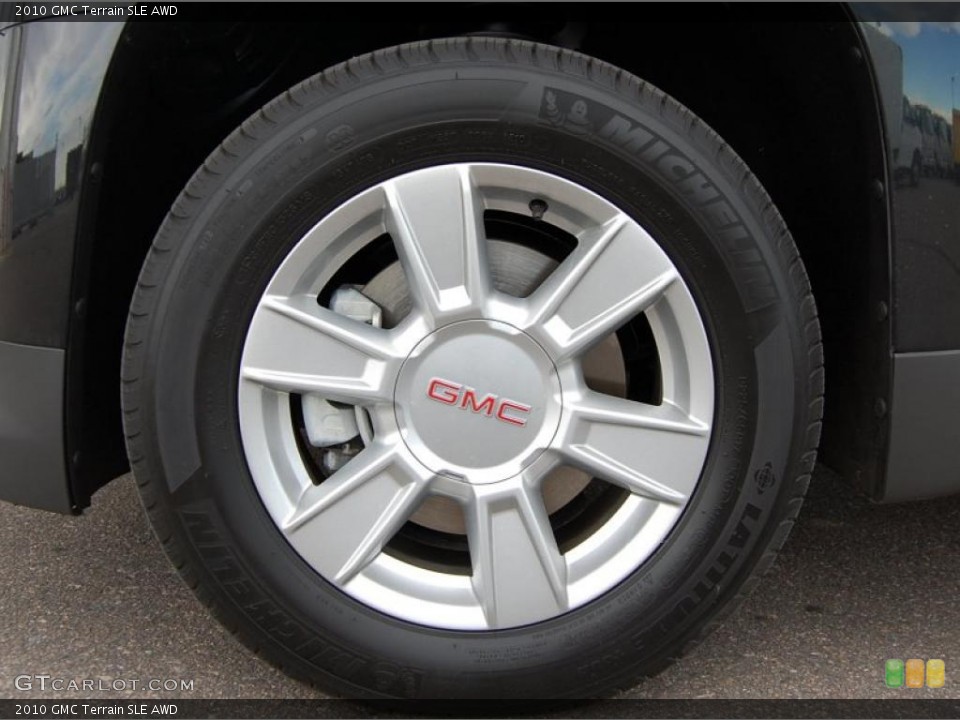 2010 GMC Terrain SLE AWD Wheel and Tire Photo #41436687
