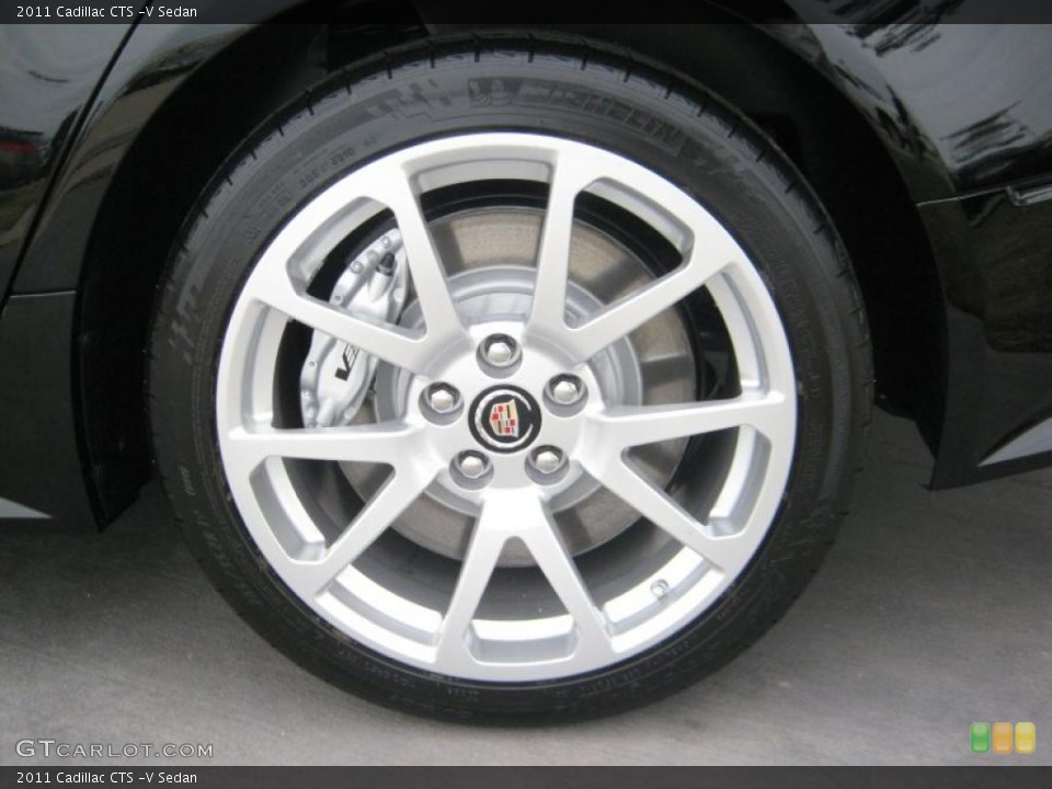 2011 Cadillac CTS -V Sedan Wheel and Tire Photo #41439919