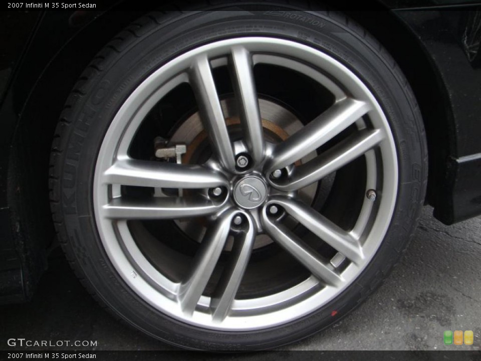 2007 Infiniti M 35 Sport Sedan Wheel and Tire Photo #41443207