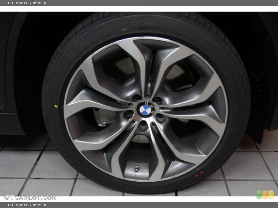 2011 BMW X6 xDrive50i Wheel and Tire Photo #41445563